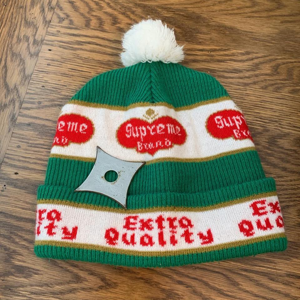 Supreme New York beanie. Good condition. - Depop