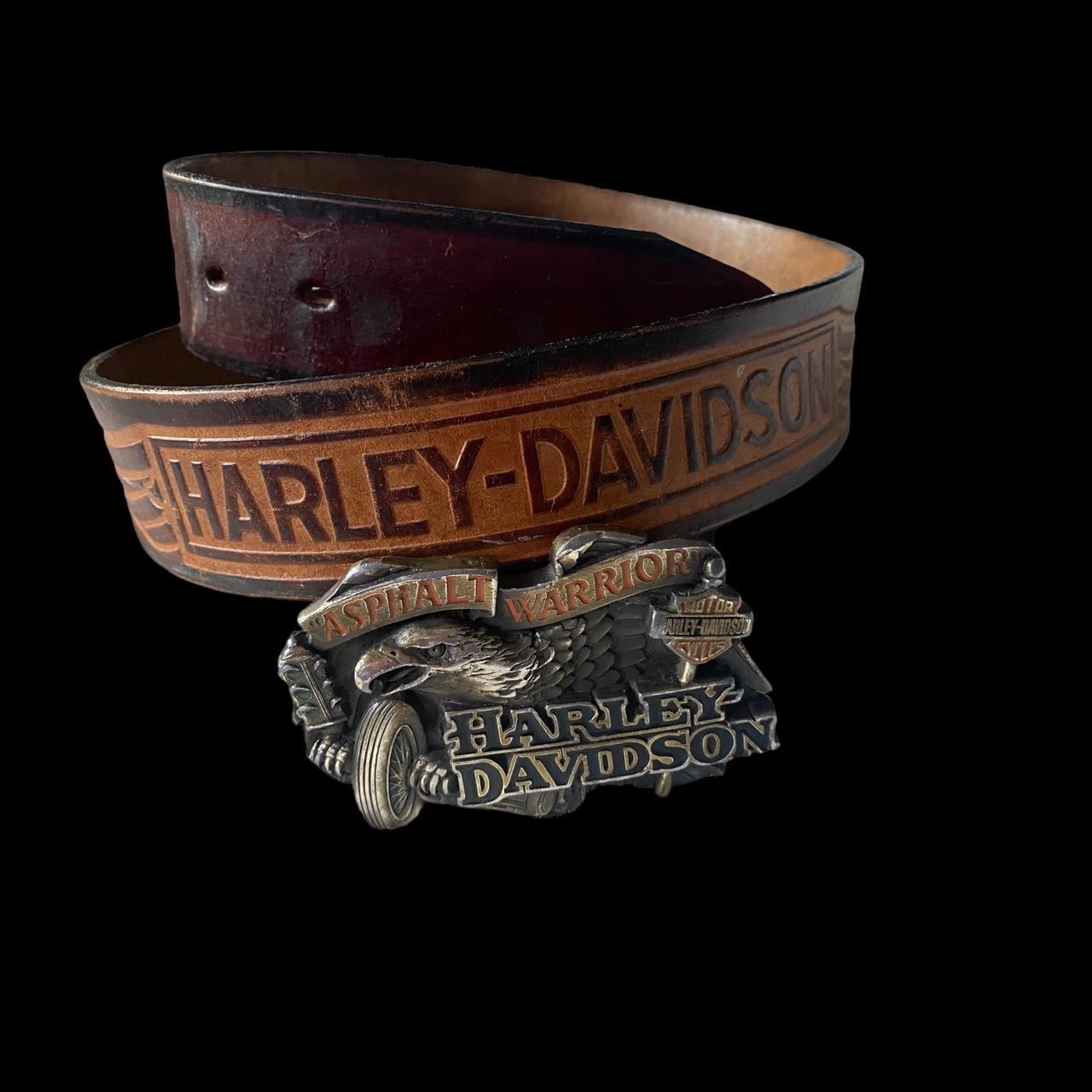 Vintage Harley Davidson purse/ waist bag/ belt - Depop