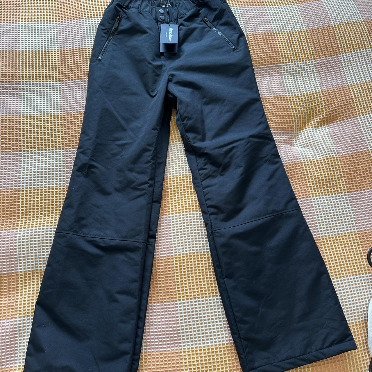 ASOS Black Ski Pants Brand new with tags High... - Depop