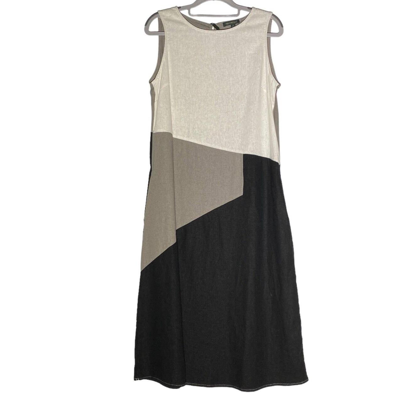 NEW For Cynthia Linen Blend Sleeveless Maxi Dress... - Depop