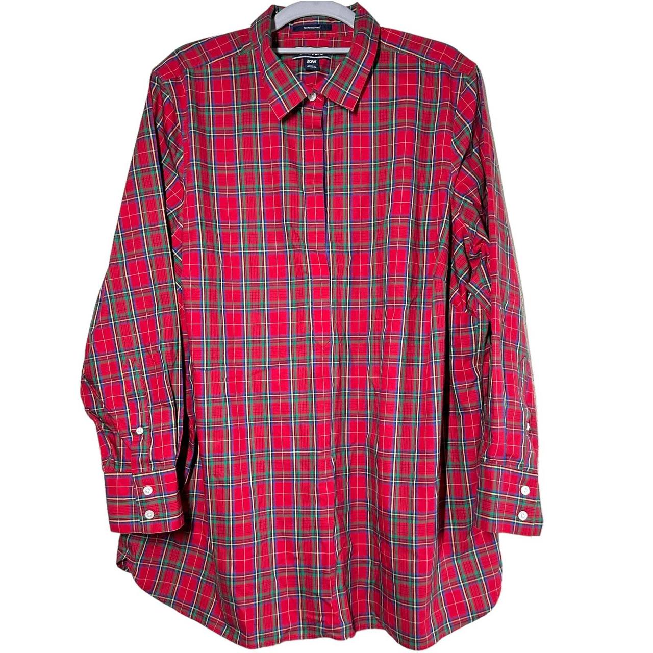 lands end womens flannel shirts