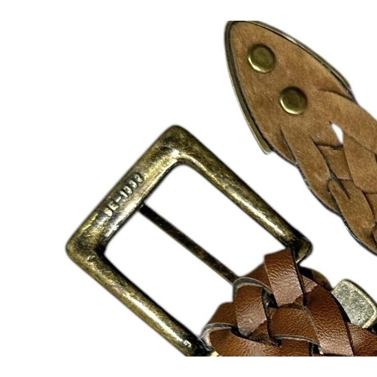 Source Unknown Women's Belt - Brown – Braided Fau… - image 8