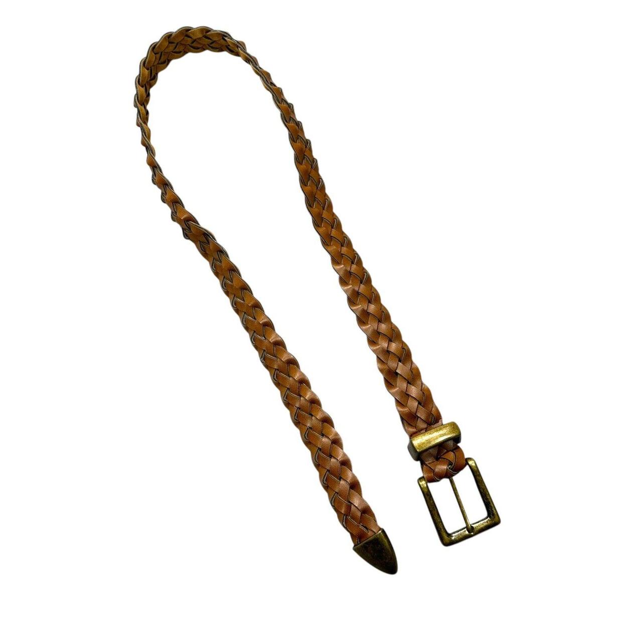Source Unknown Women's Belt - Brown – Braided Fau… - image 7
