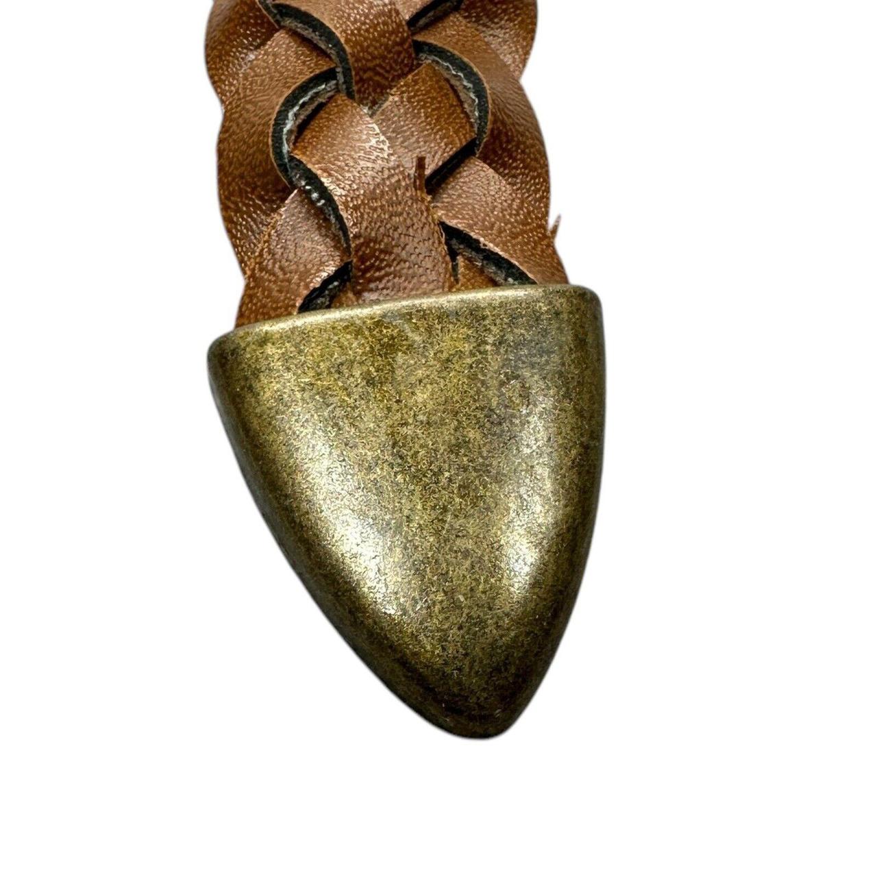 Source Unknown Women's Belt - Brown – Braided Fau… - image 5