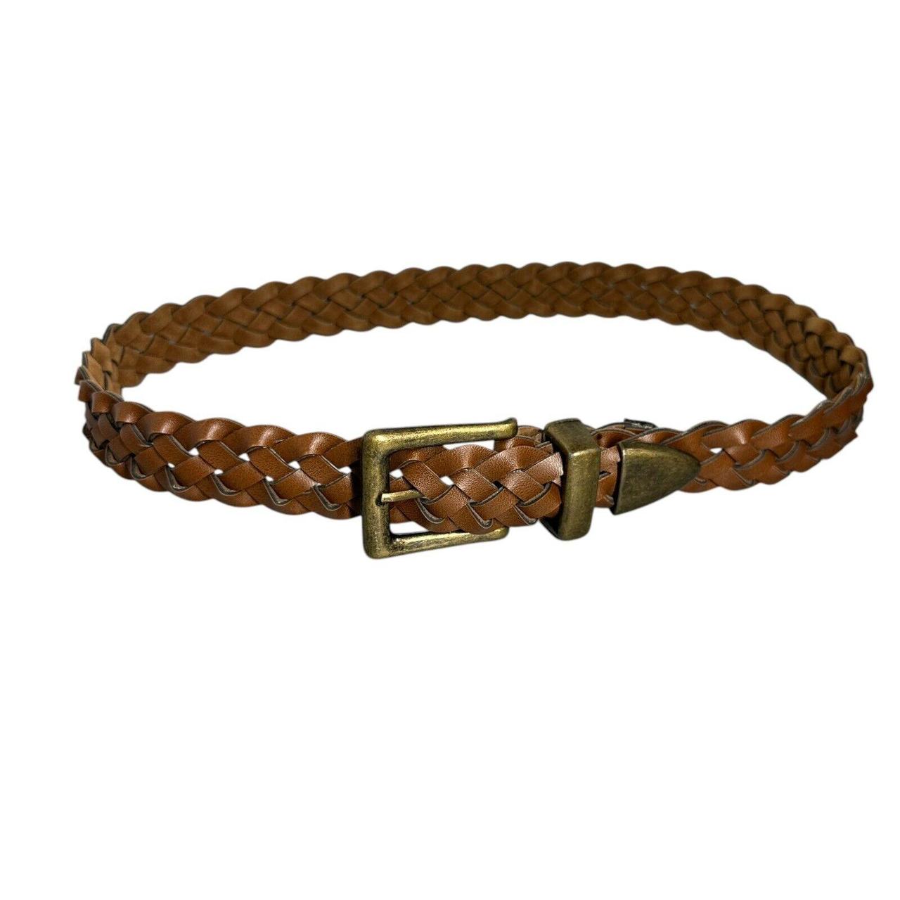 Source Unknown Women's Belt - Brown – Braided Fau… - image 4