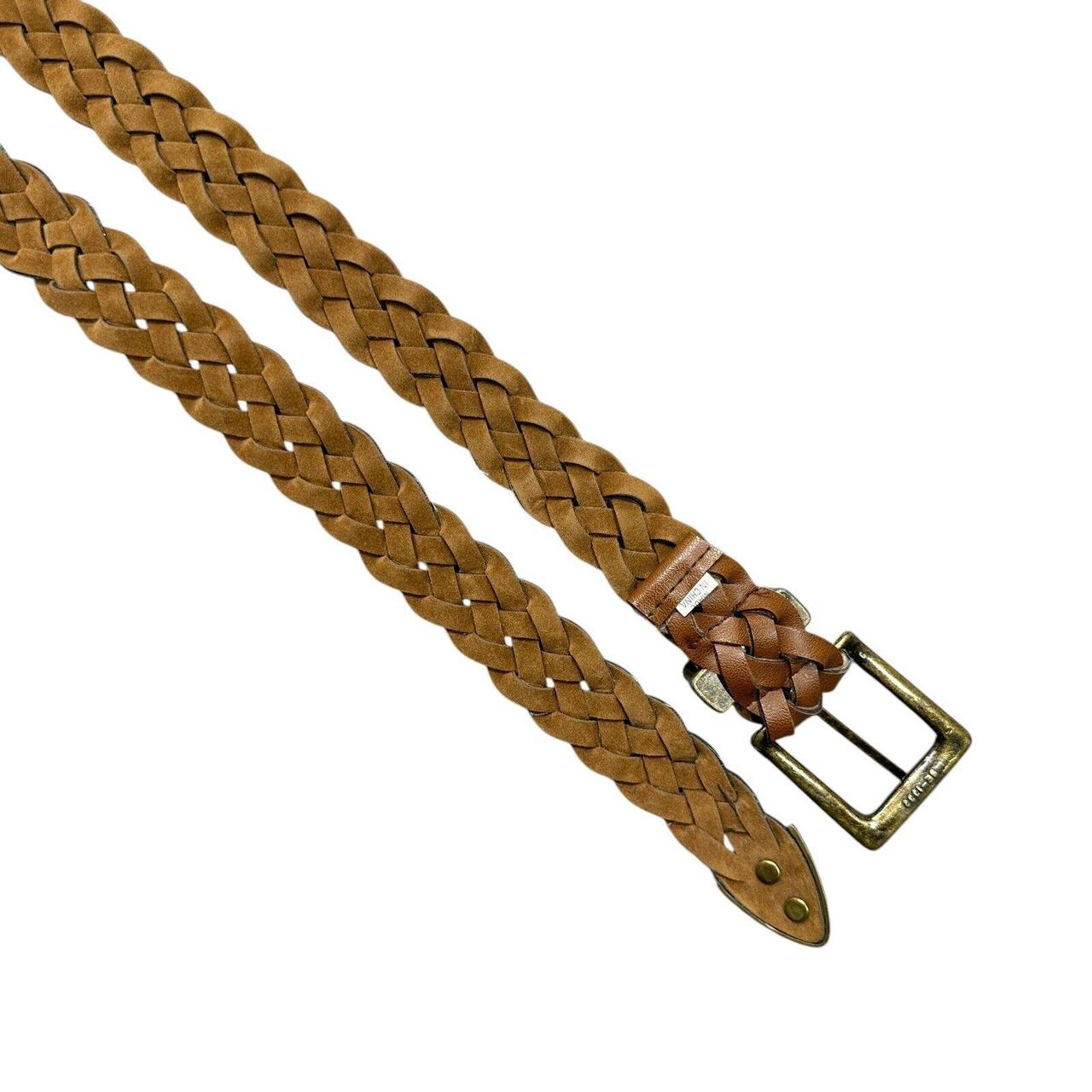 Source Unknown Women's Belt - Brown – Braided Fau… - image 6