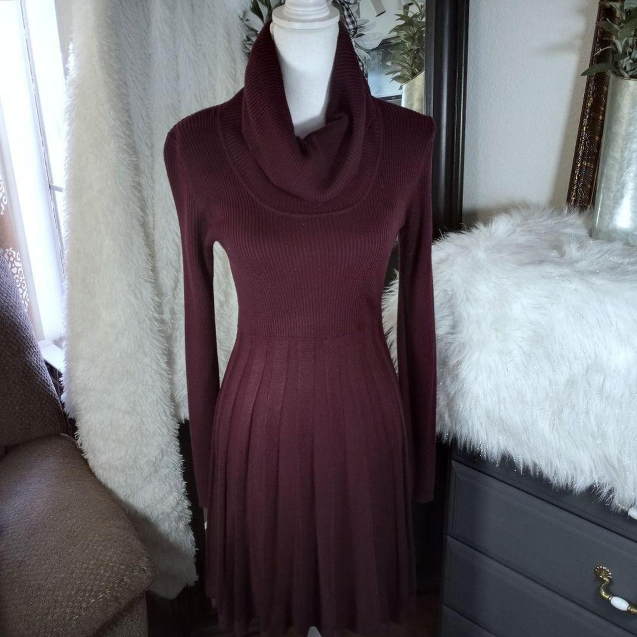 Calvin klein sweater sales dress cowl neck