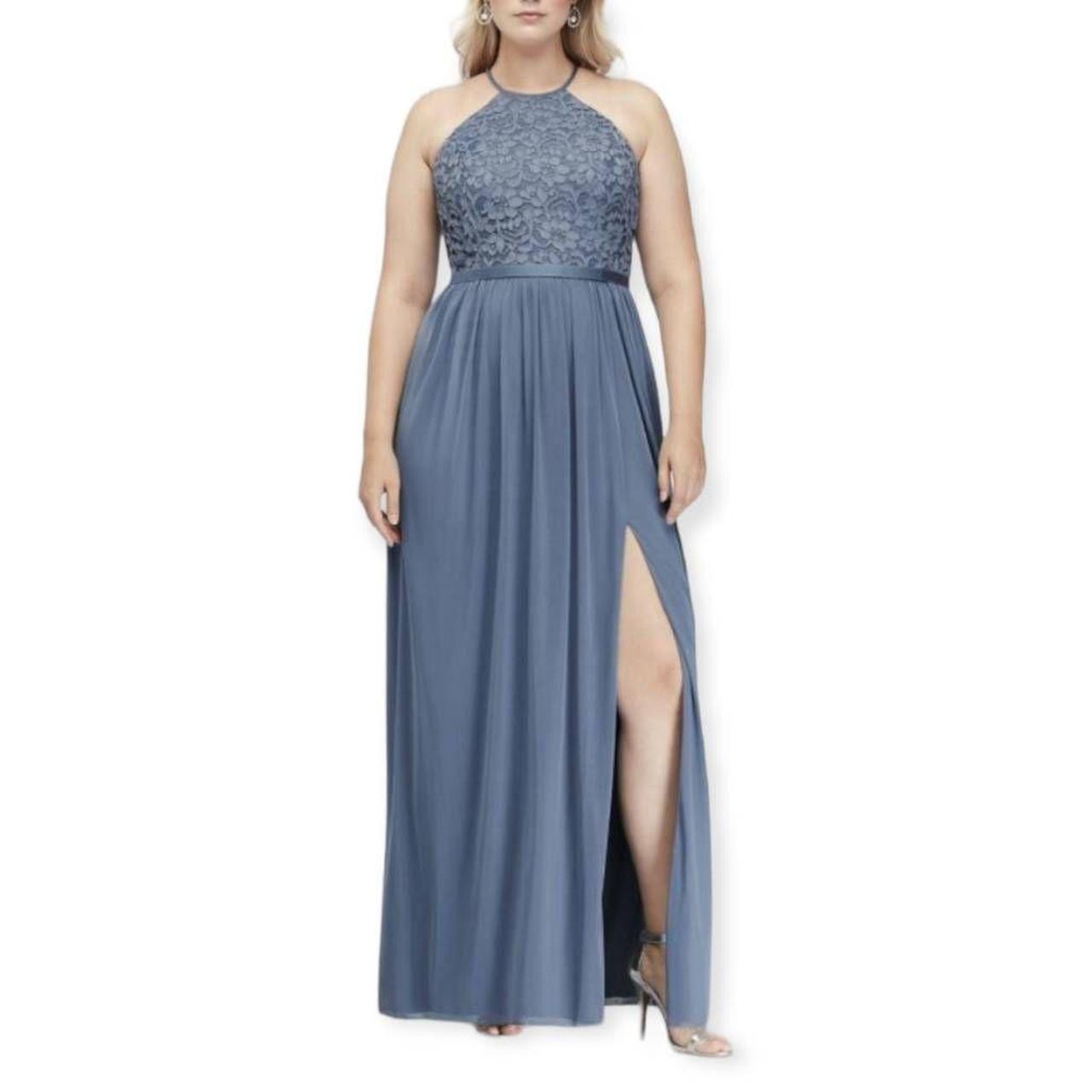 David's bridal cocktail hot sale dresses plus size