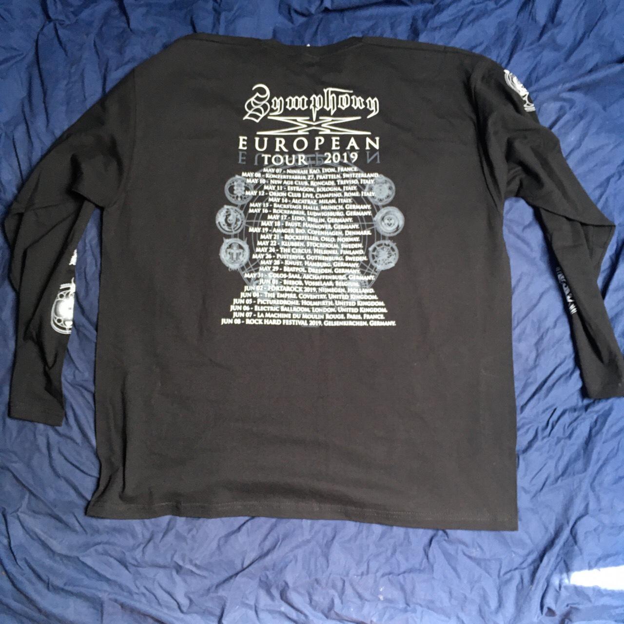 Symphony ‘Underworld’ 2019 European Tour Tee #metal - Depop