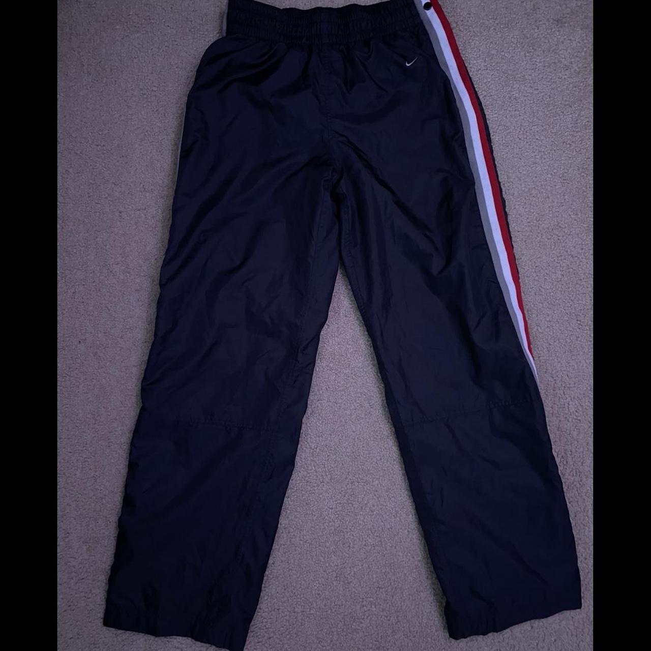 Nike button up track pants Perfect condition no... - Depop