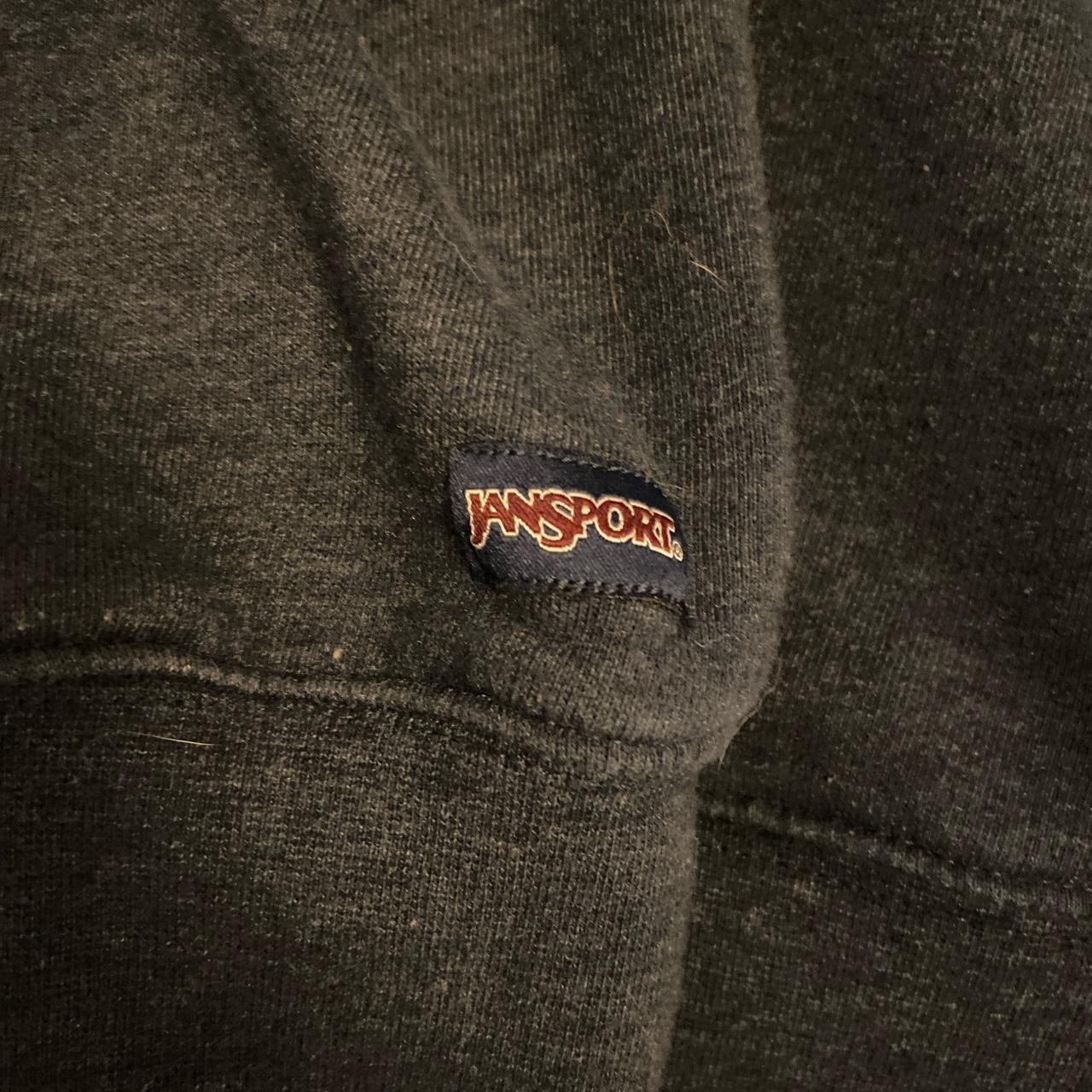 1/4 Zip up Jansport Hoodie Depop