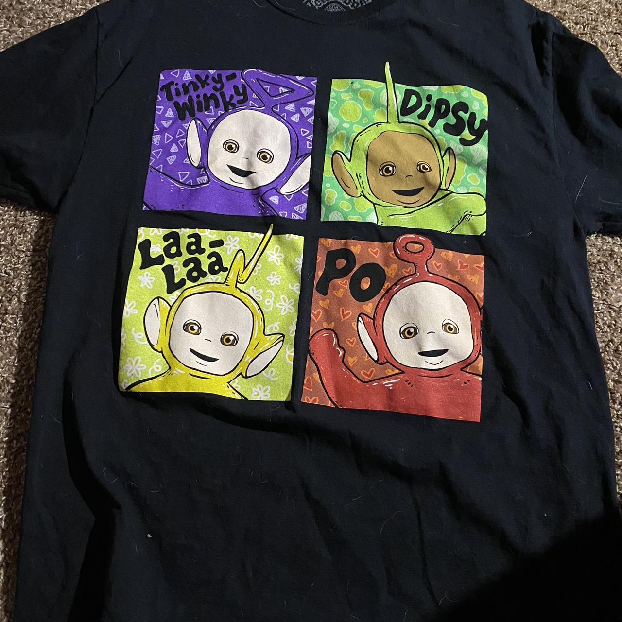 Tシャツ・カットソー LAUGHER Teletubbies Toby Toast T-Shirt Black TE12 MUSINSA公式 | LAUGHER [Teletubbies] Motion Po T-shirt - Black