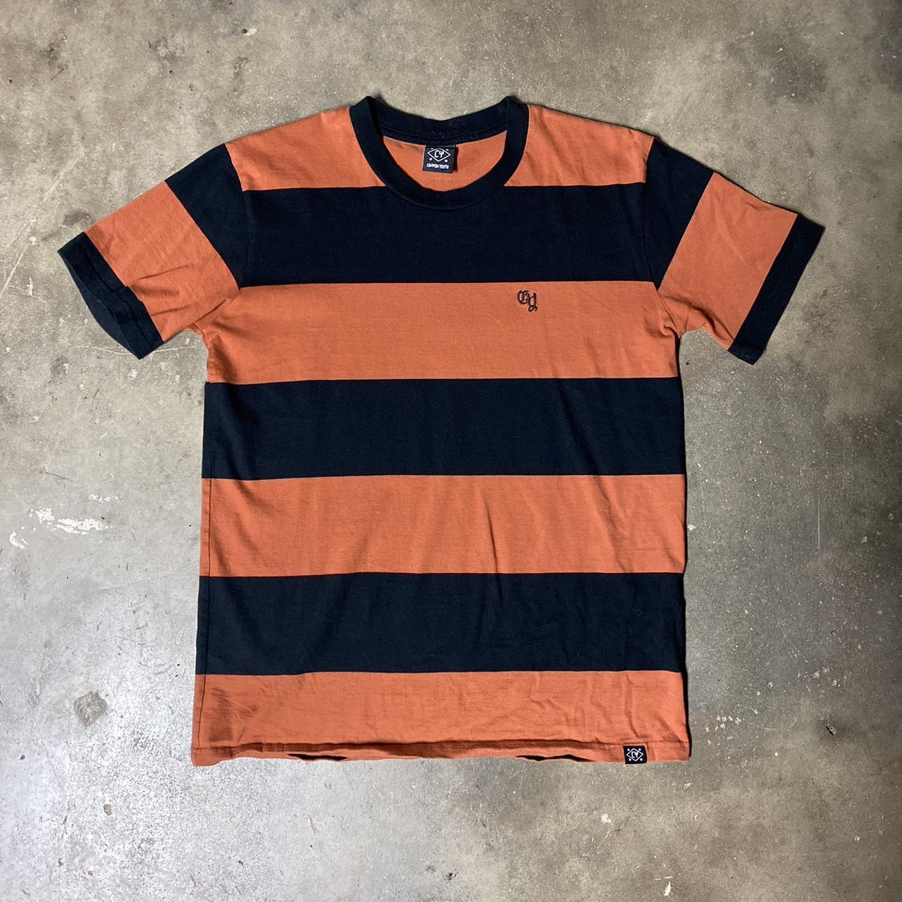 Men's SS GRAPHIC TEE, Black/Orange, Clothing