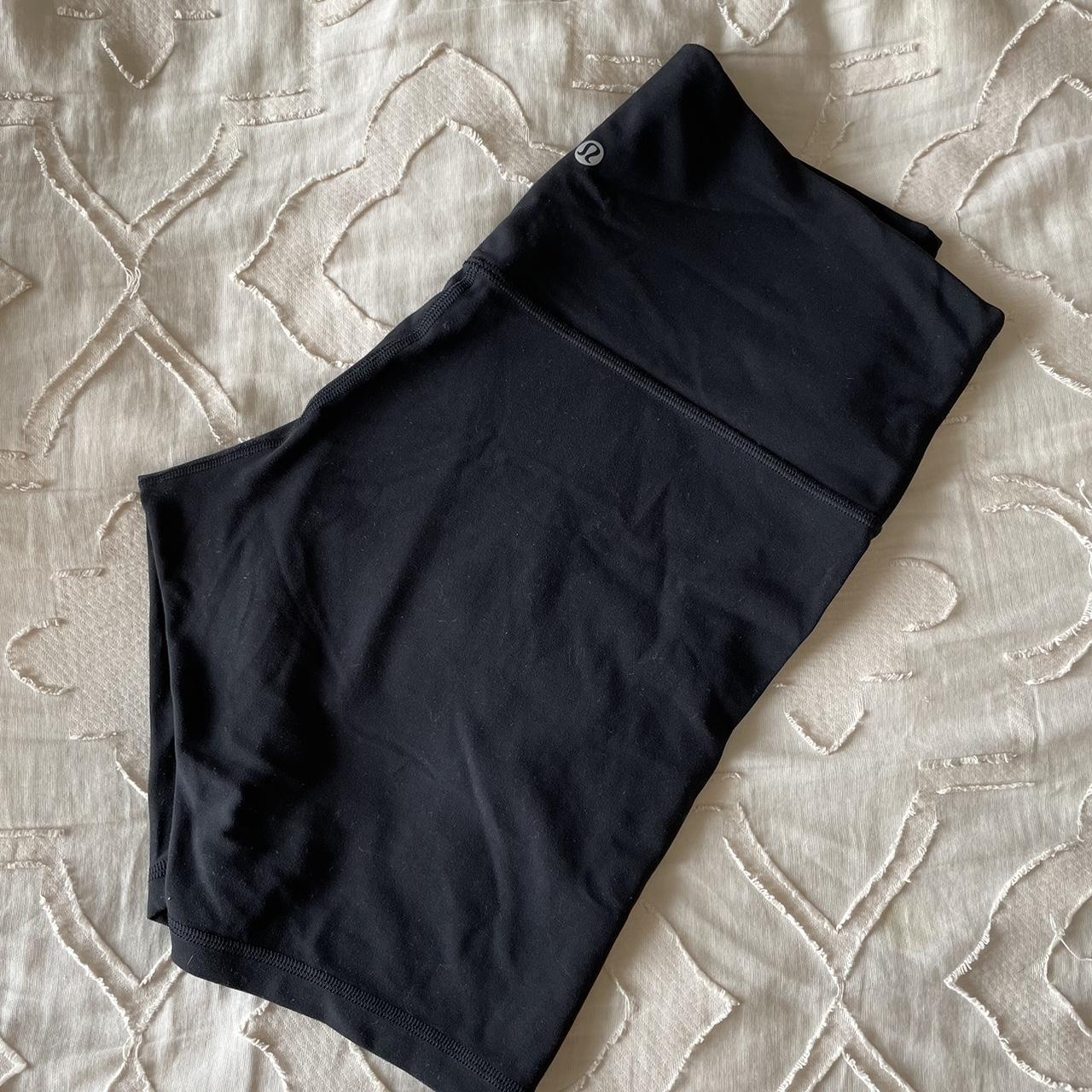 Black Lululemon align, biker shorts. Inseam:... - Depop