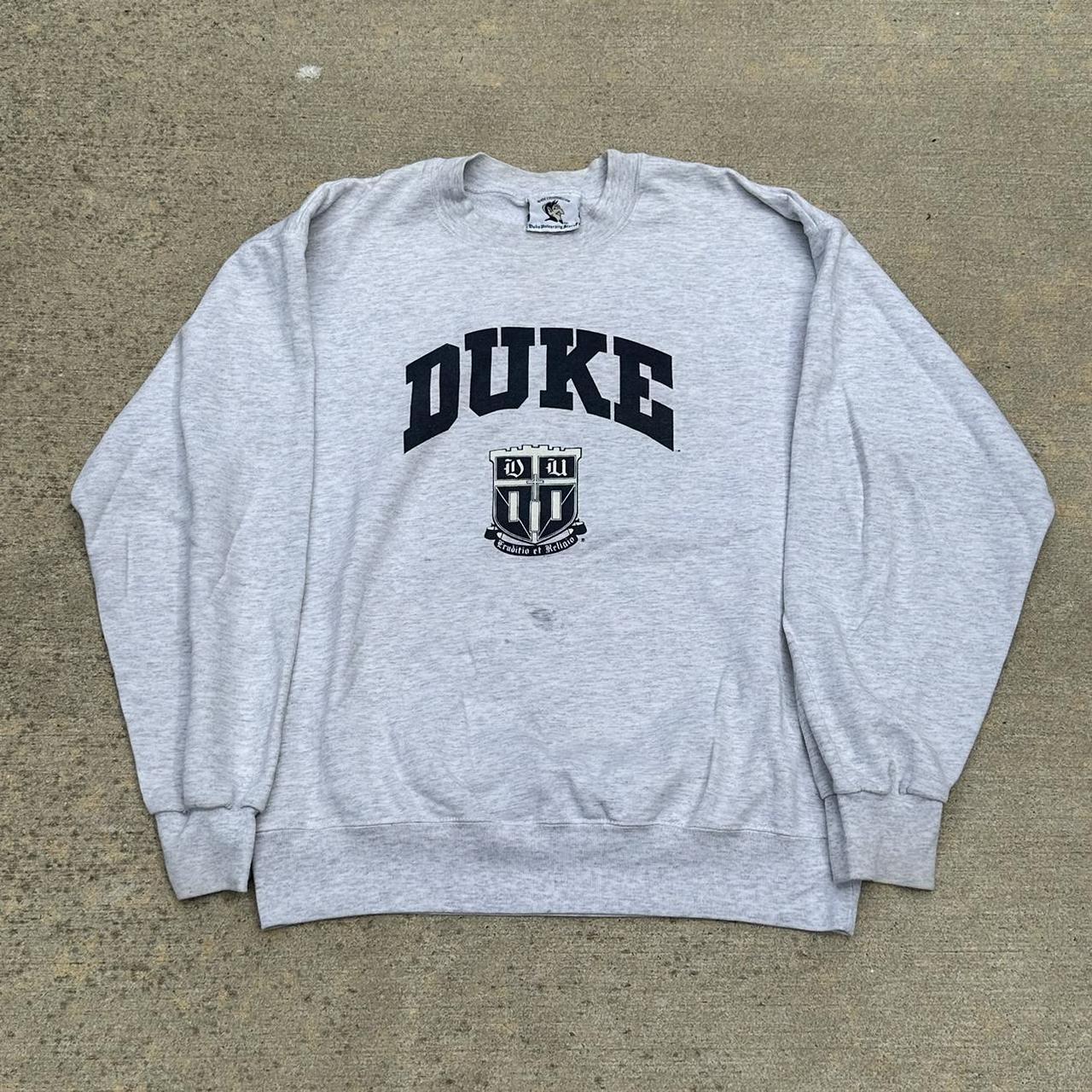 Official Duke Pullover Sweatshirt (Retro) Brand... Depop