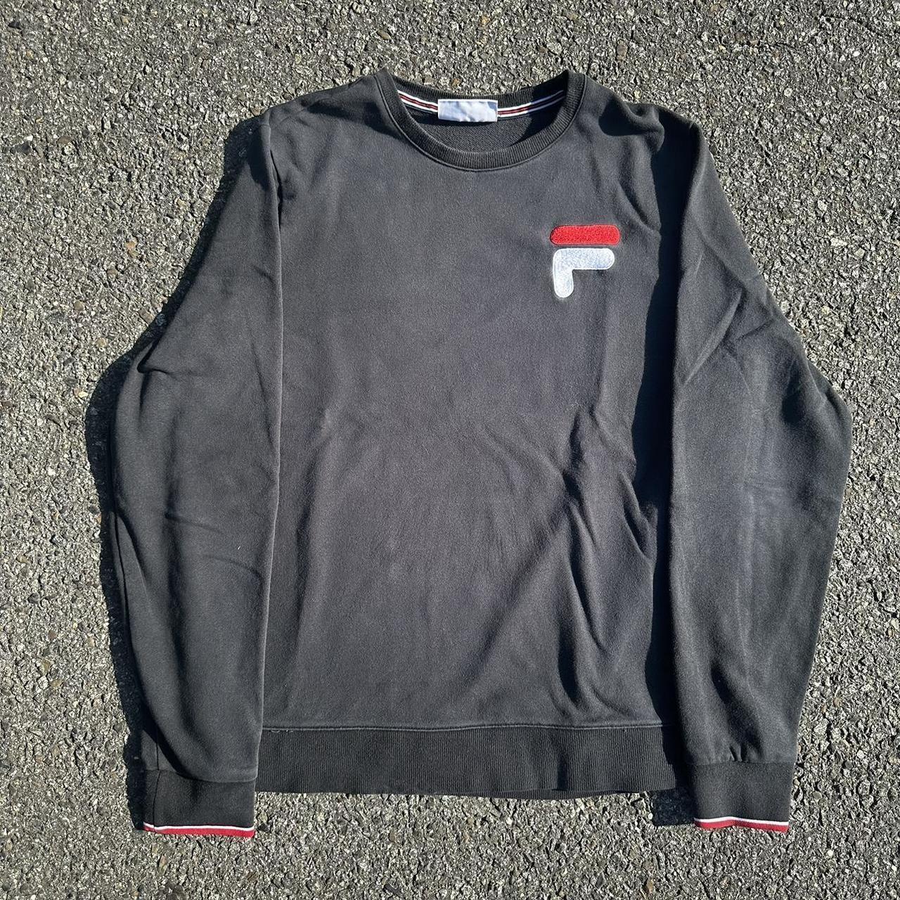 Fila discount black sweatshirt