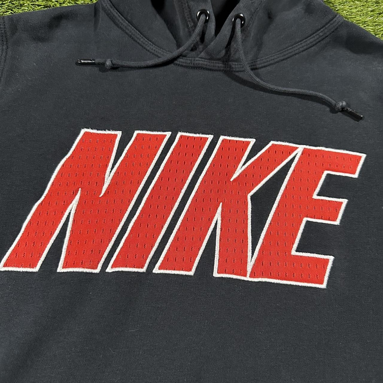 Nike Spellout Hoodie (Logo made of Jersey... - Depop