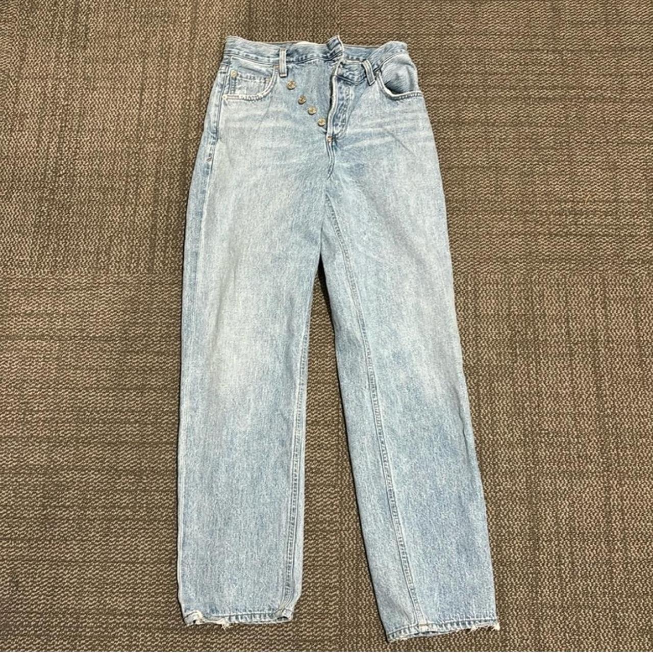 Agolde jeans size 22 fits like like 23 24 Depop