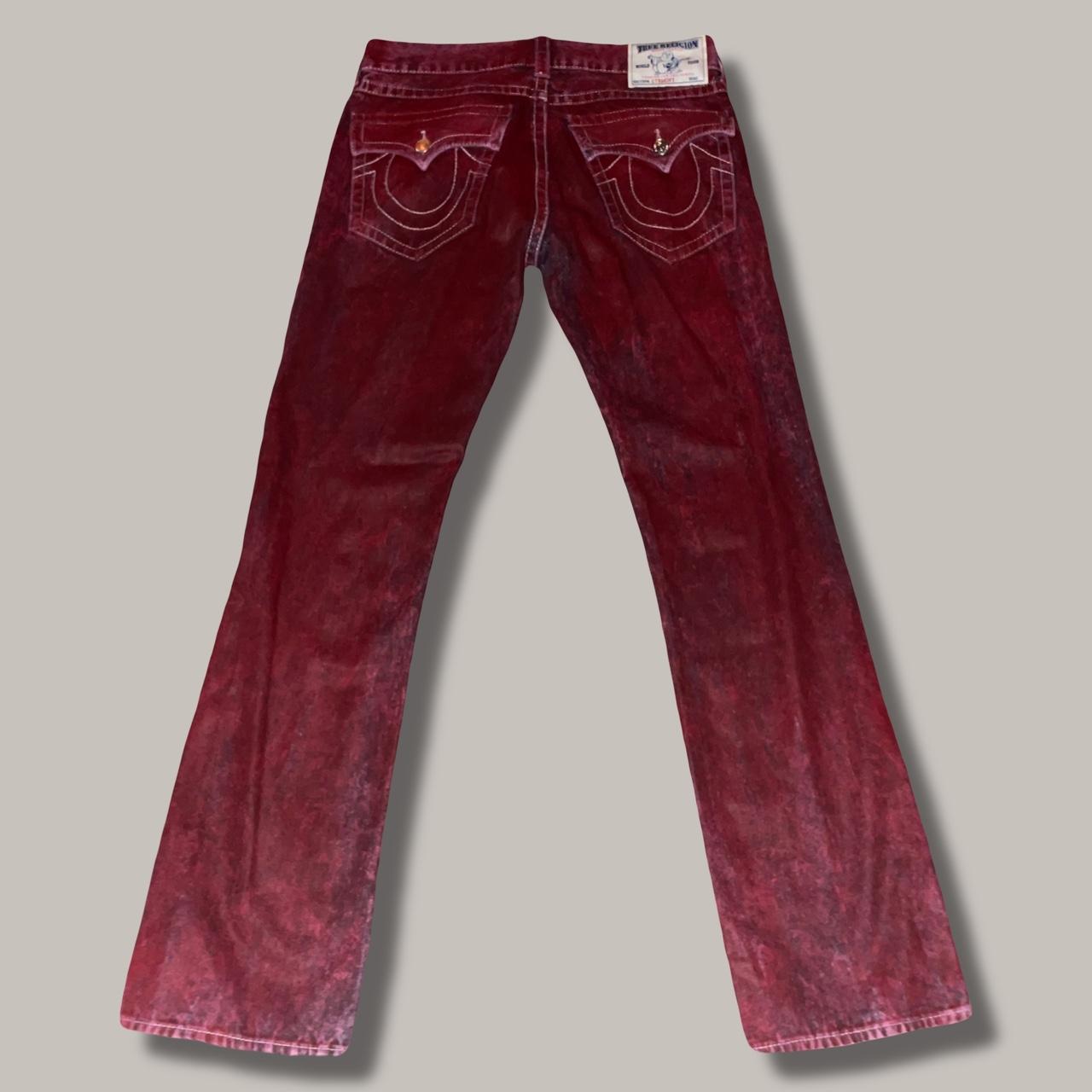 Bloody Red True Religion Jeans These Trues So Depop