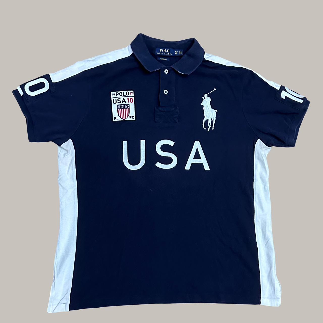 Polo Ralph Lauren USA Polo Fits as extra large... - Depop