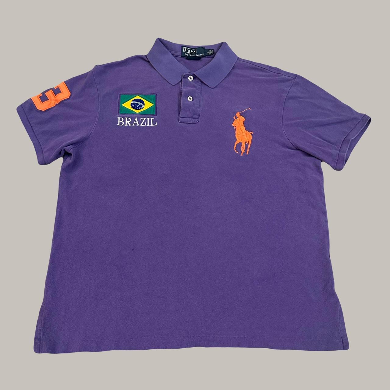 Polo Ralph Lauren USA X LONDON big pony polo Fits as | Depop