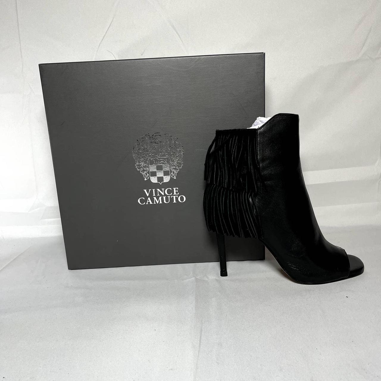 Vince camuto hot sale fringe boots