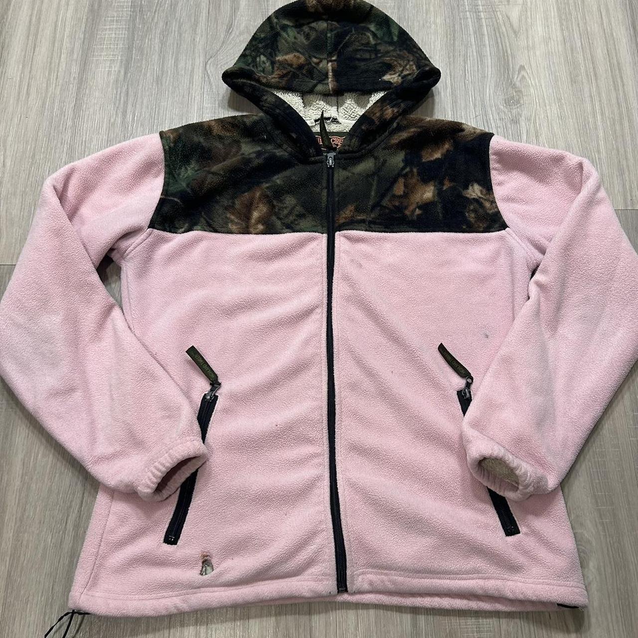 Pink camo outlet sweatshirts