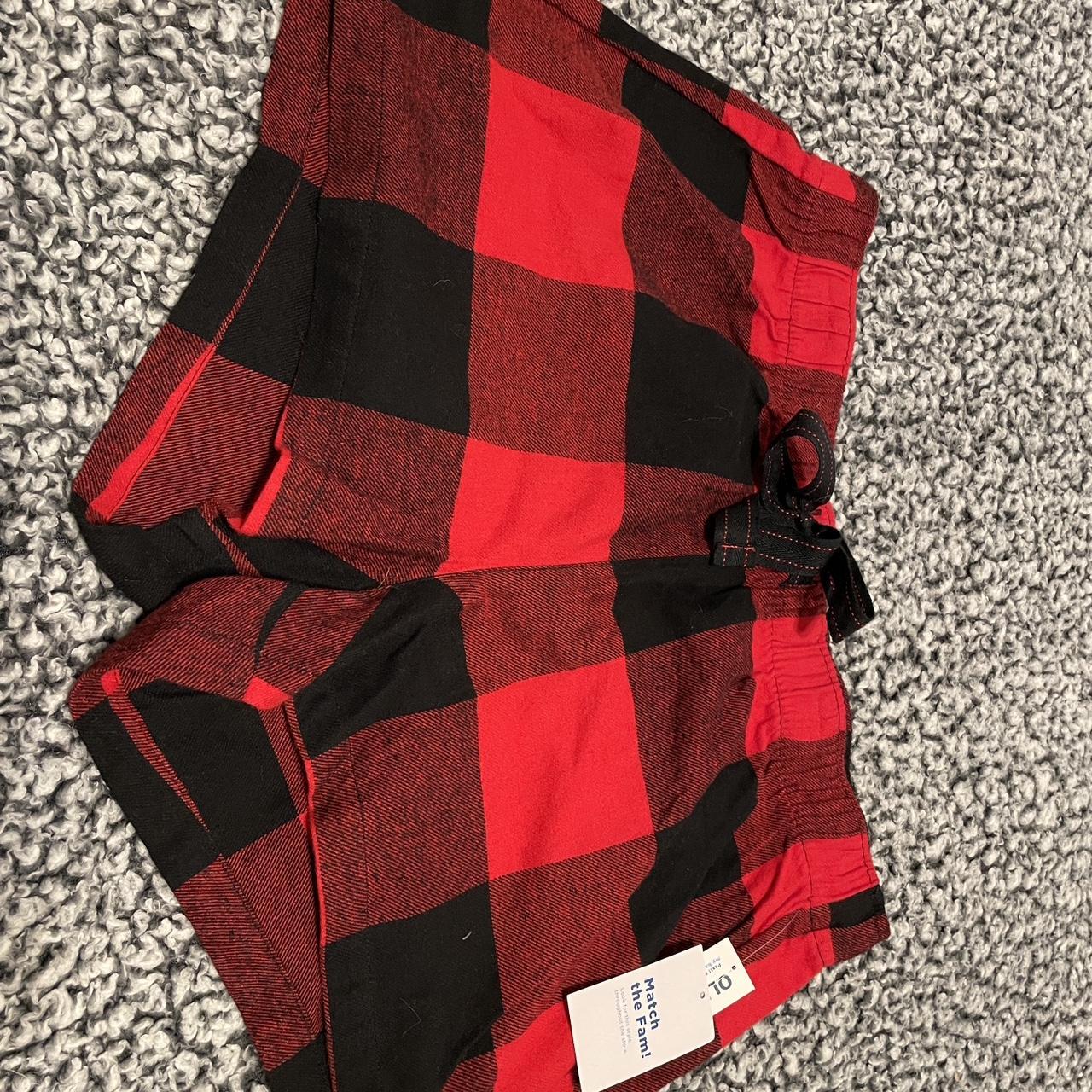 Old Navy Women's Red and Black Pajamas | Depop