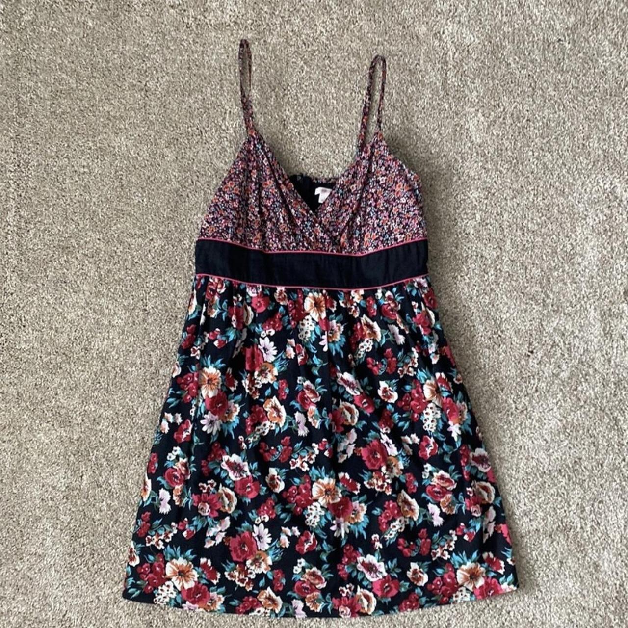 Xhilaration Women's Dress Multi/Black L – Xhilaration