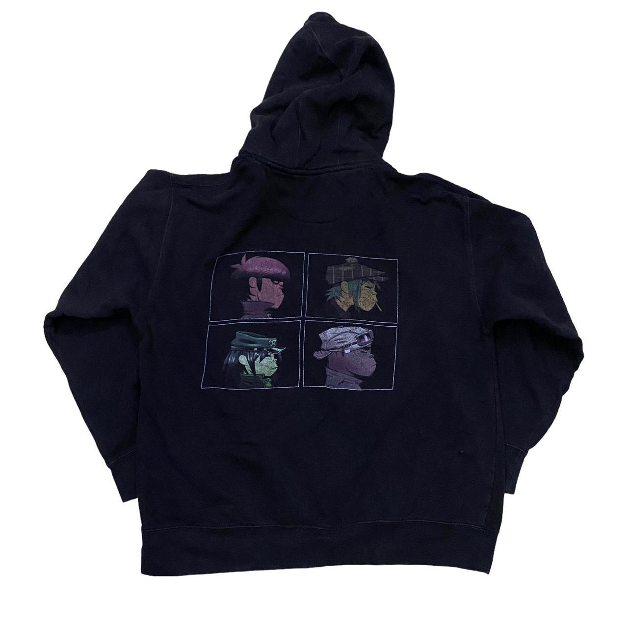 Gorillaz Demon Days Official Merchandise Band Hoodie... - Depop