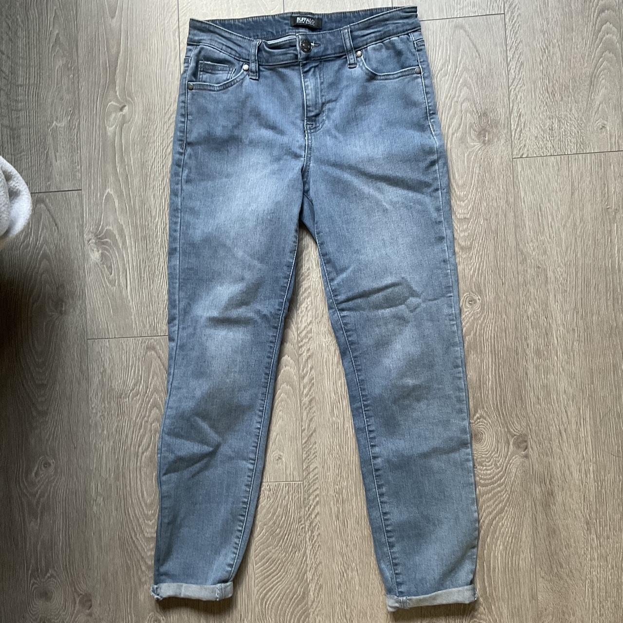 Buffalo David Bitton Women's Blue Jeans | Depop