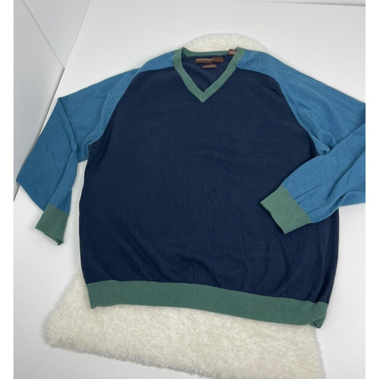 V neck fleece online jumper mens