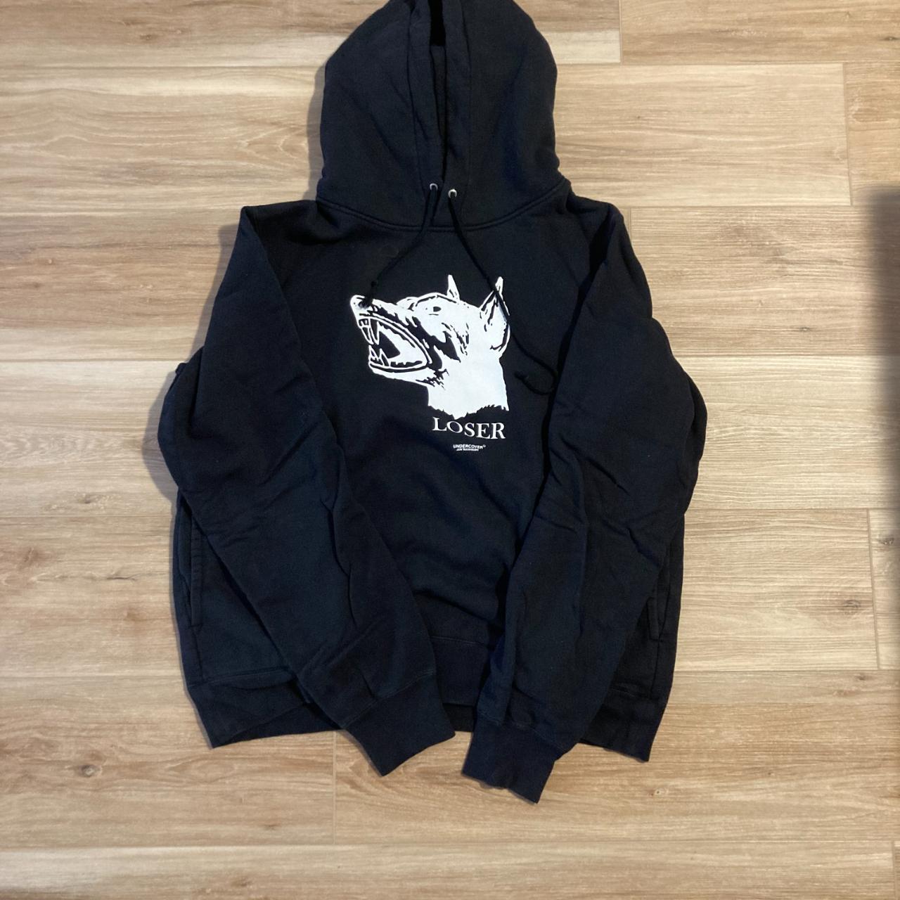 louisville hoodie, size medium, a tiny stain on the - Depop