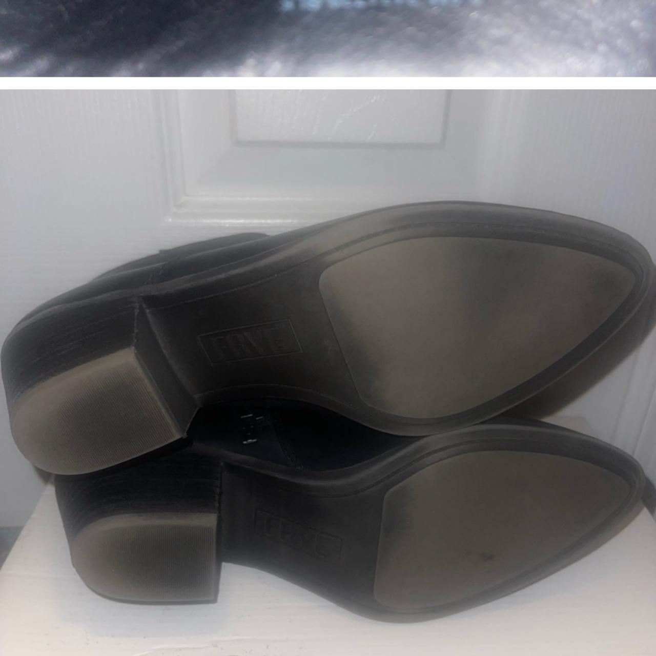 frye black ankle boots