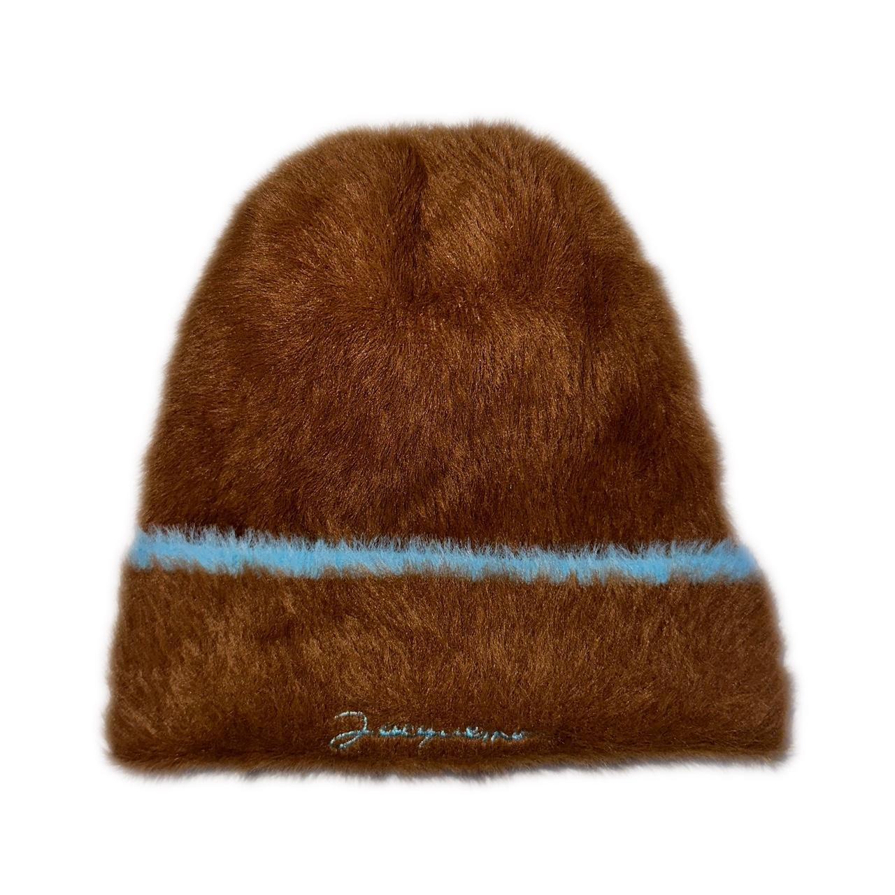 JACQUEMUS Brown 'Le Bonner Neve' Beanie | Depop