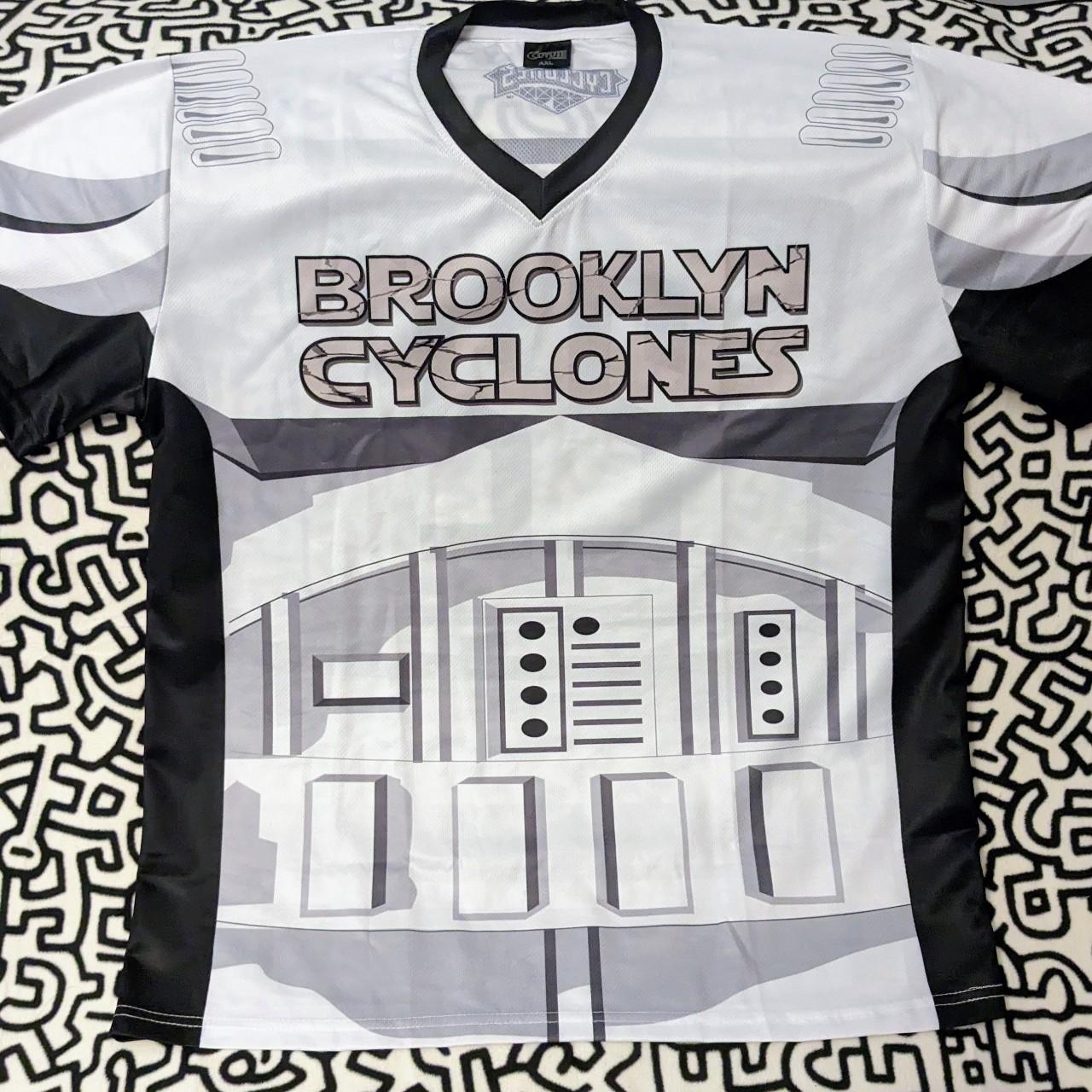 Brooklyn cyclones game jersey size medium