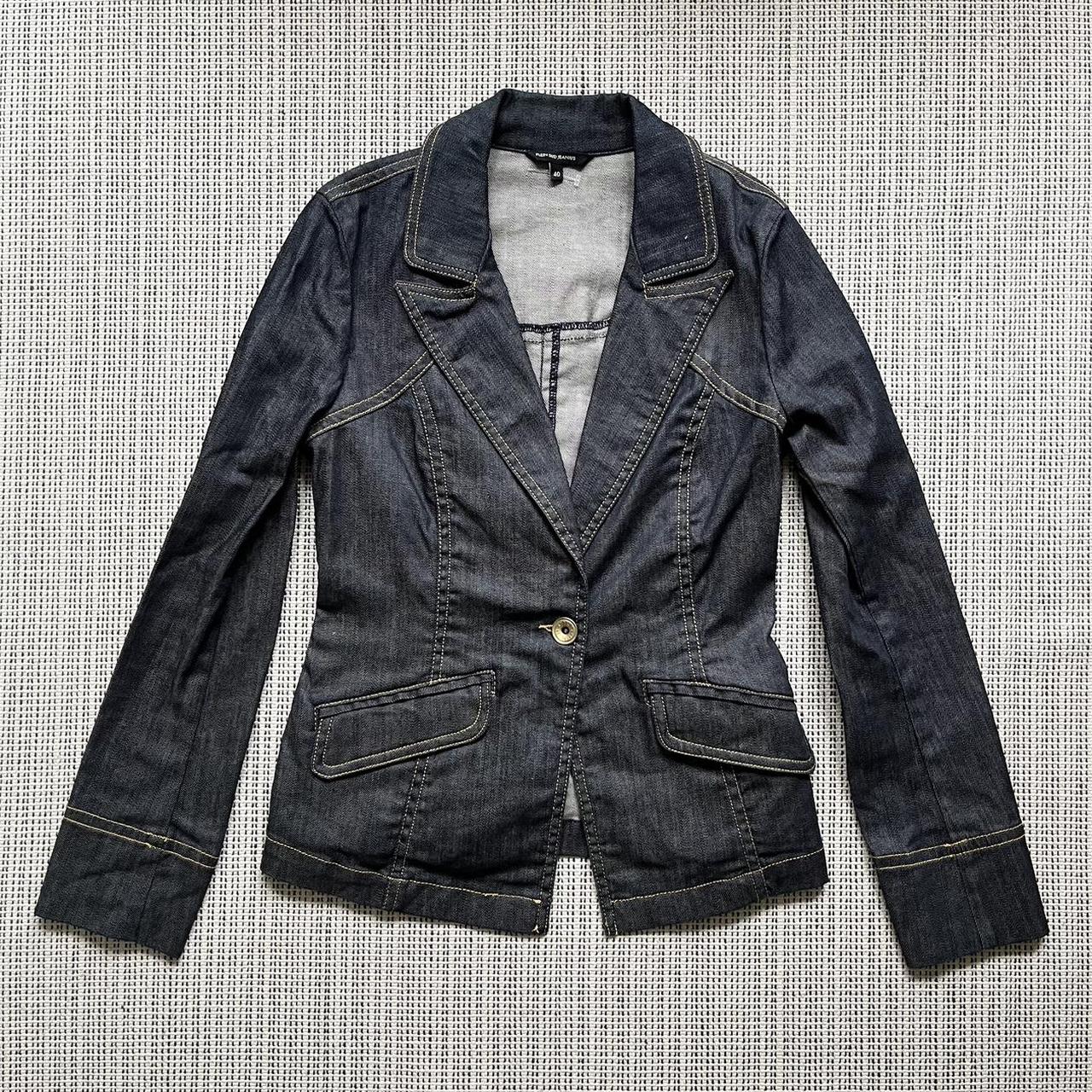 PLEIN SUD JEANS デニム　ジャケット　ヴィンテージ　レディース　S 90s plein sud jeanius denim jacket amazing vintage | Depop