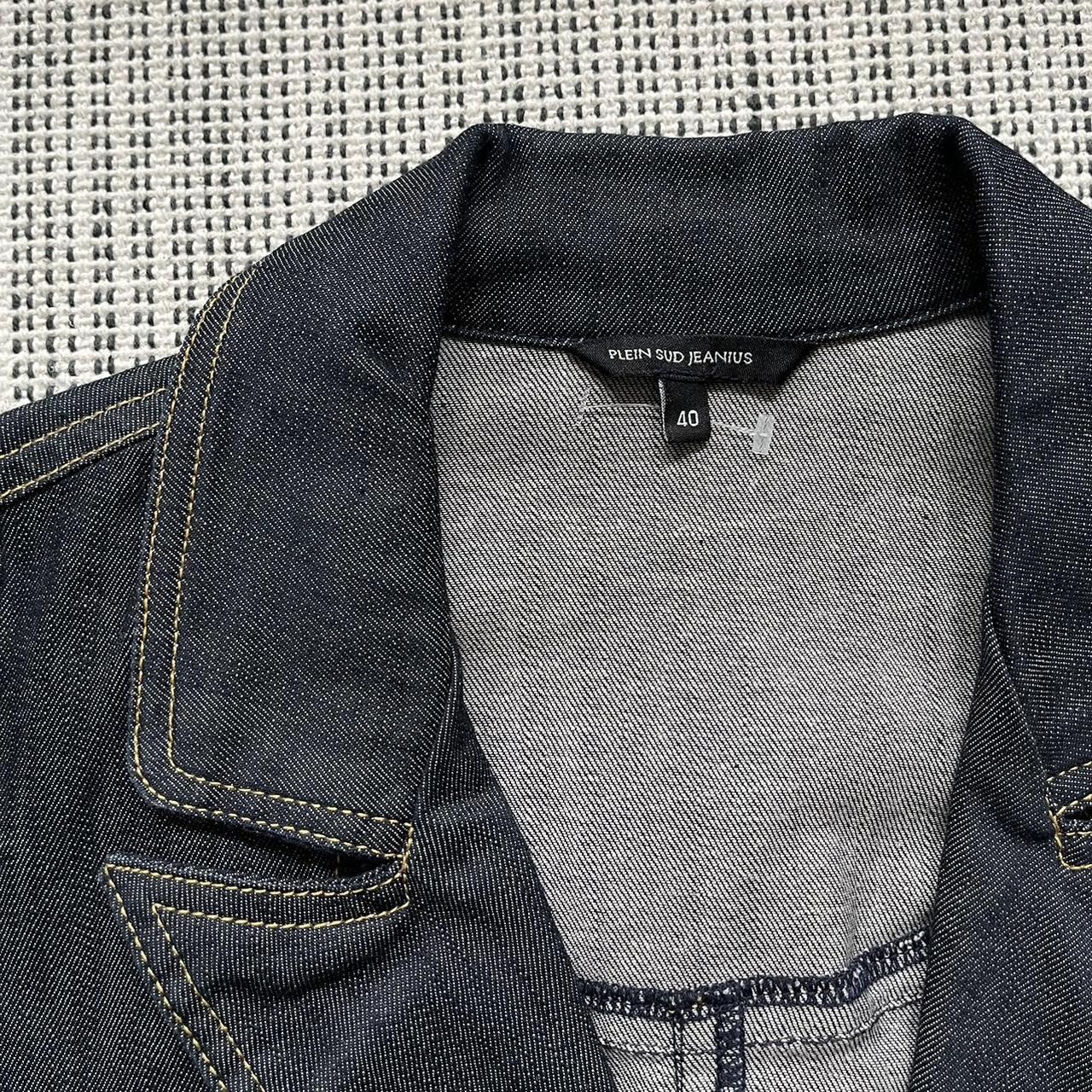 PLEIN SUD JEANS デニム　ジャケット　ヴィンテージ　レディース　S 90s plein sud jeanius denim jacket amazing vintage | Depop