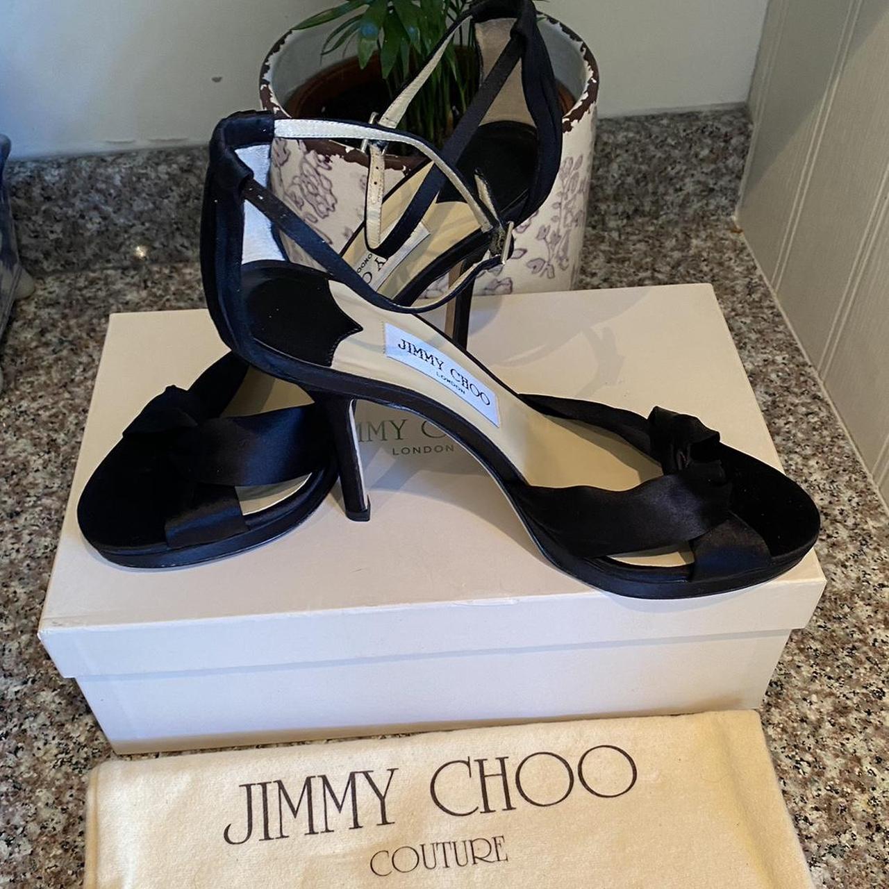 navy jimmy choo heels