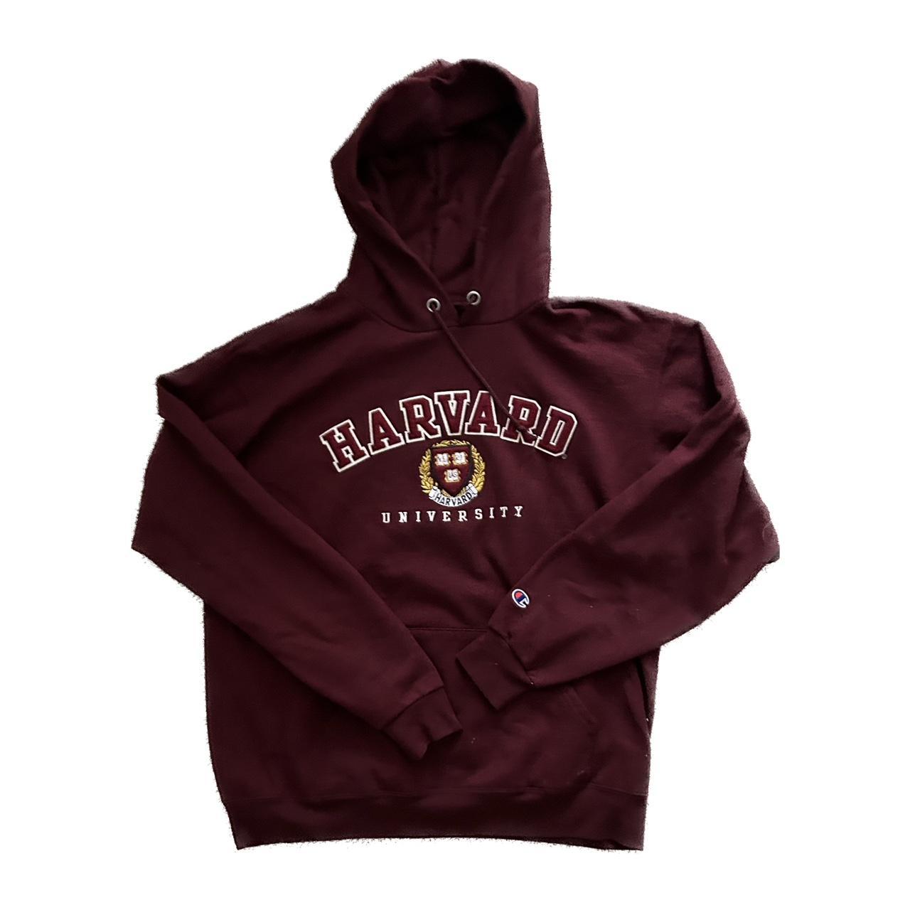 harvard university hoodie - size large - no flaws,... - Depop