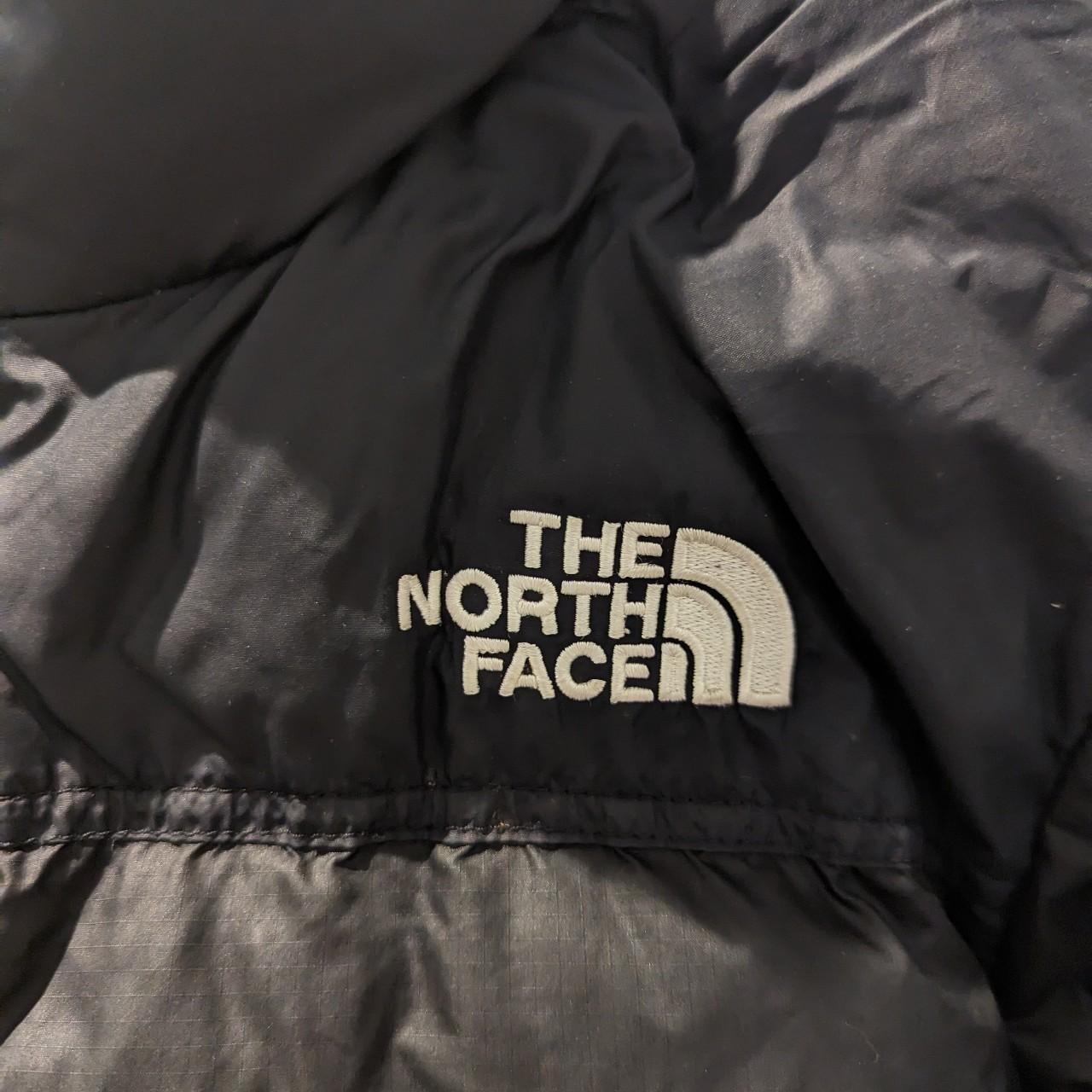 The North Face Black and White Jacket | Depop