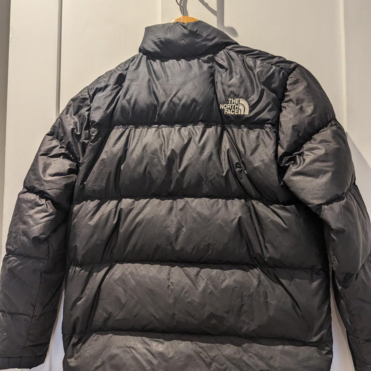 The North Face Black and White Jacket | Depop