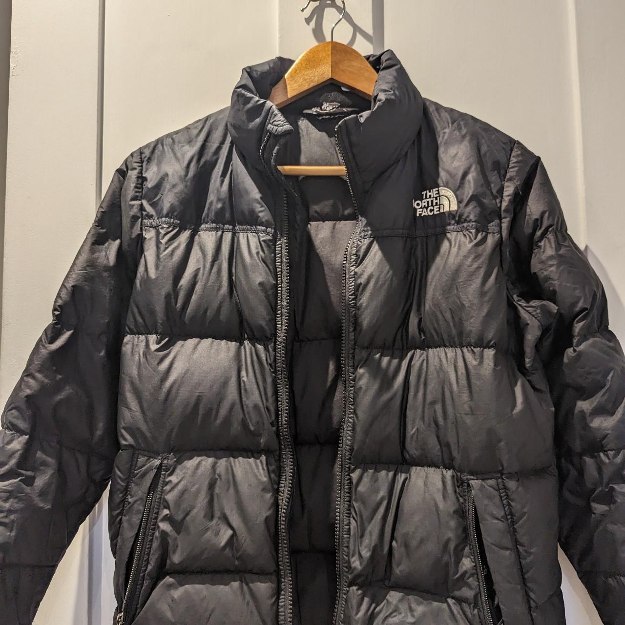 The North Face Black and White Jacket | Depop