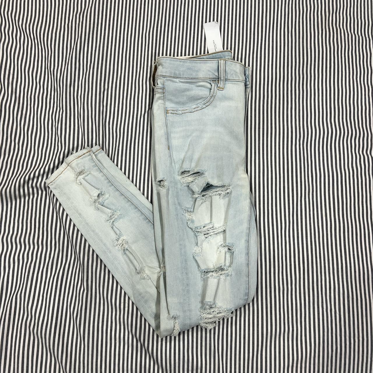 American eagle Jeggings Light washed Great - Depop