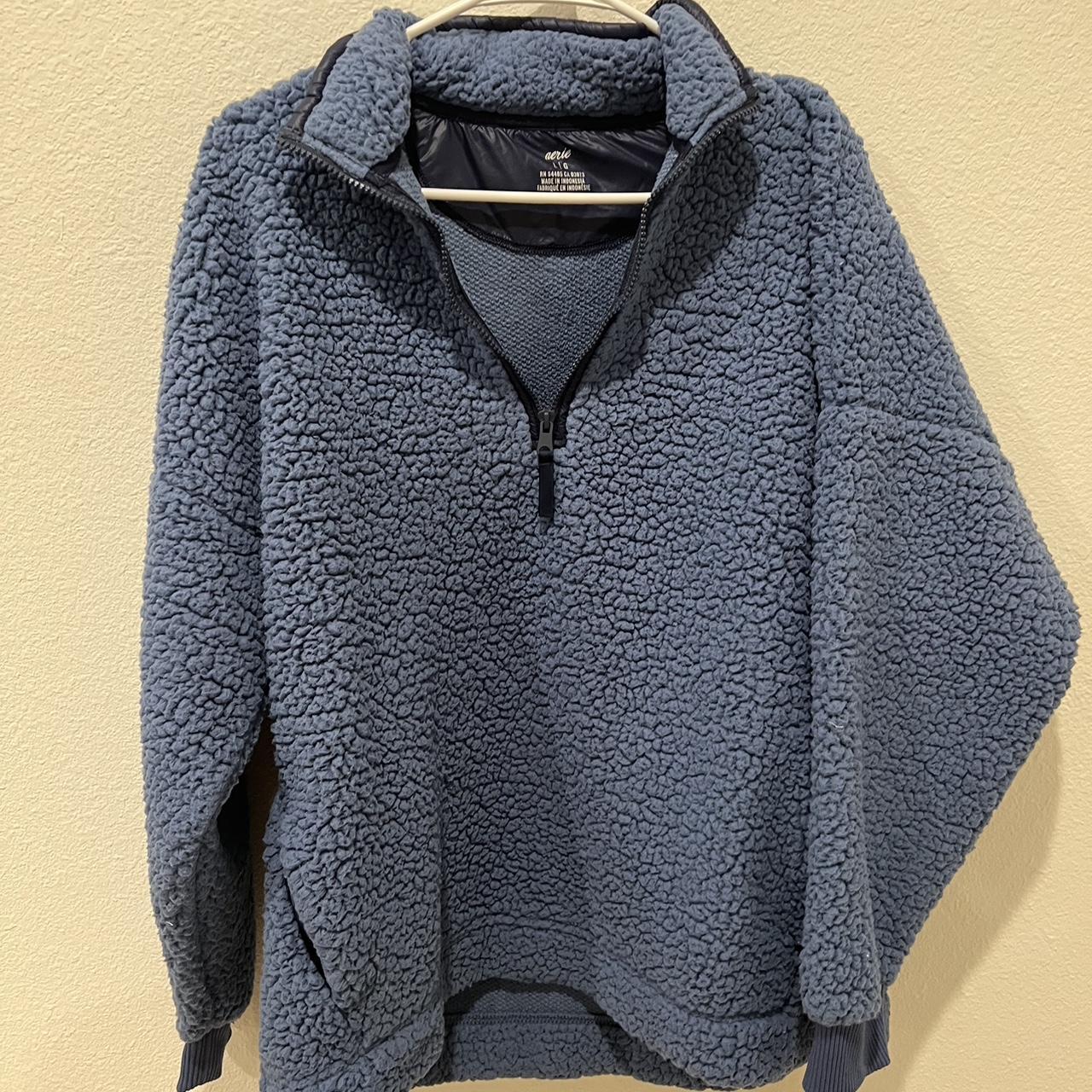 Aerie best sale fuzzy sweatshirt