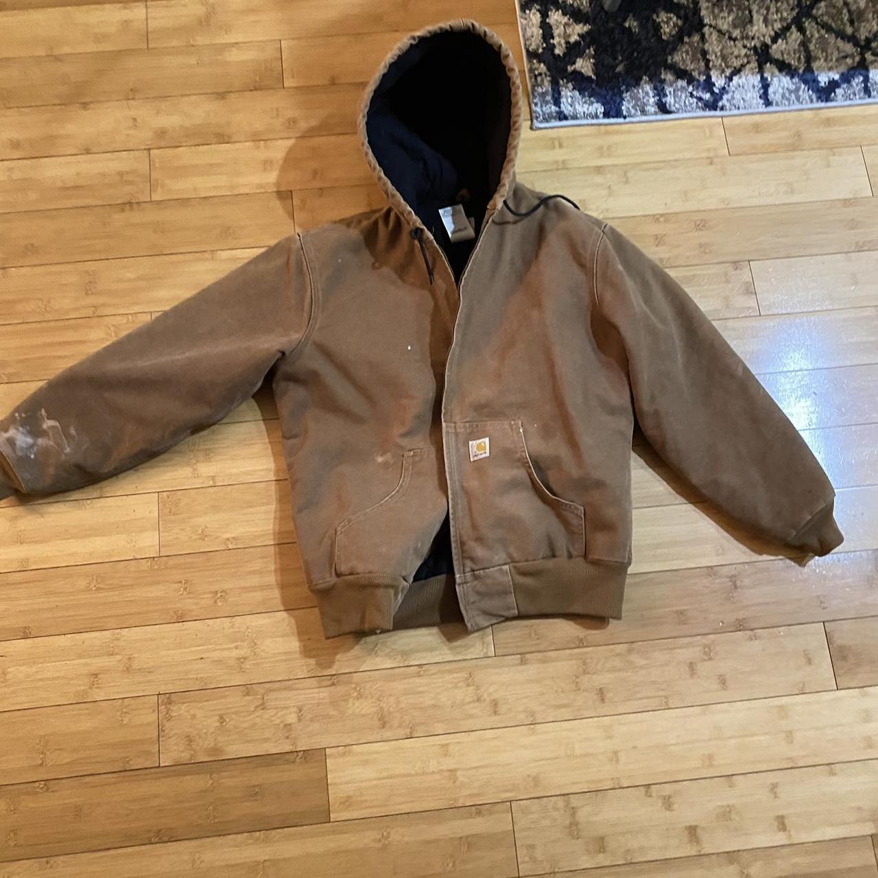 Carhartt Women's Tan Jacket | Depop