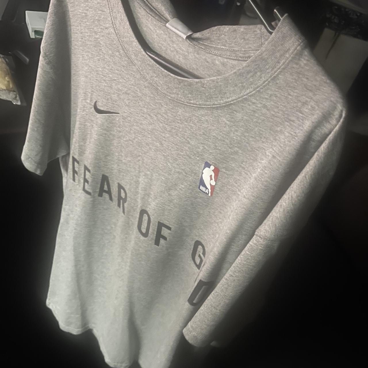 Nike x Fear of God Warm Up T-Shirt 'Dark Heather...