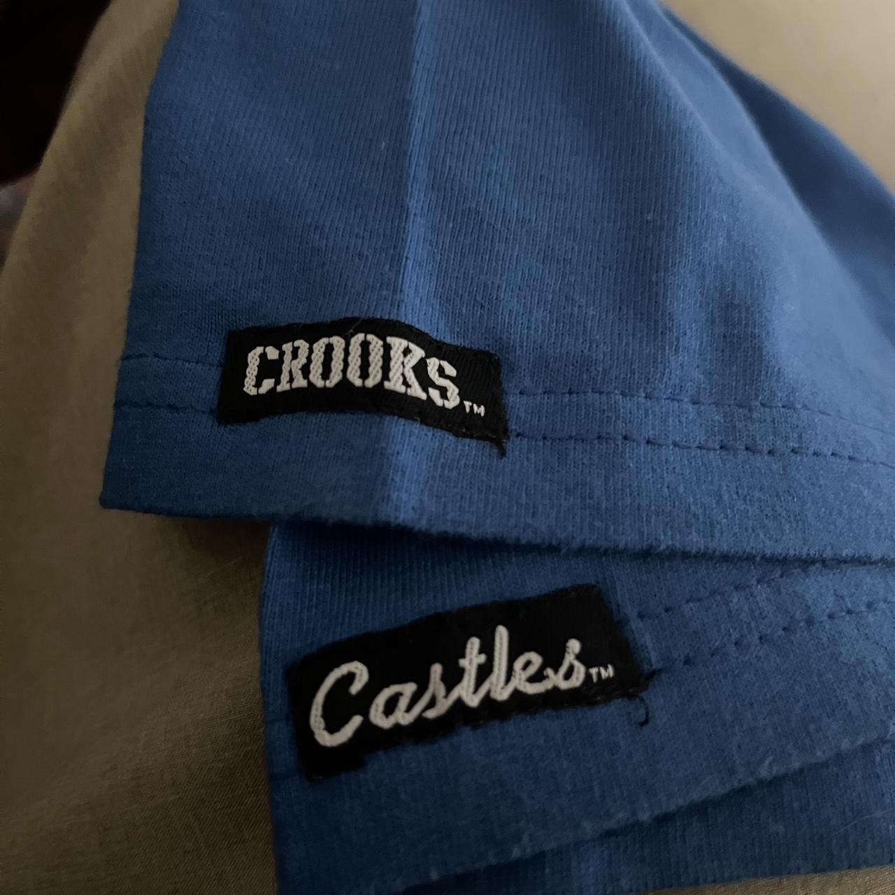 Crooks & Castles Men's Blue T-shirt