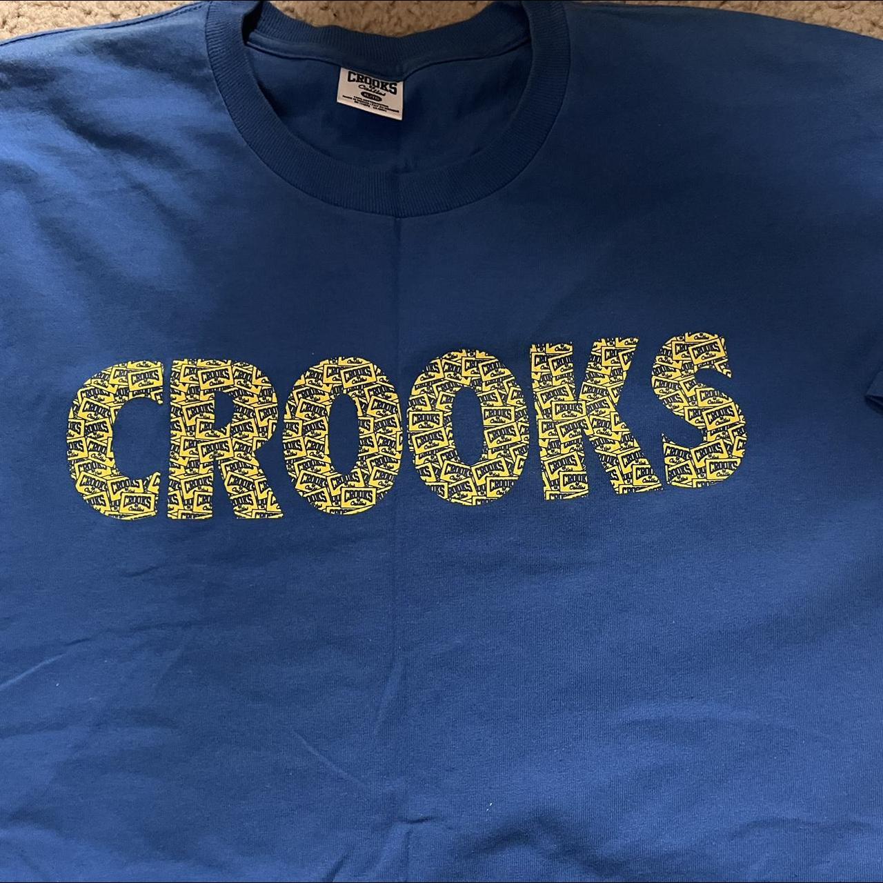 Crooks & Castles Men's Blue T-shirt (3)