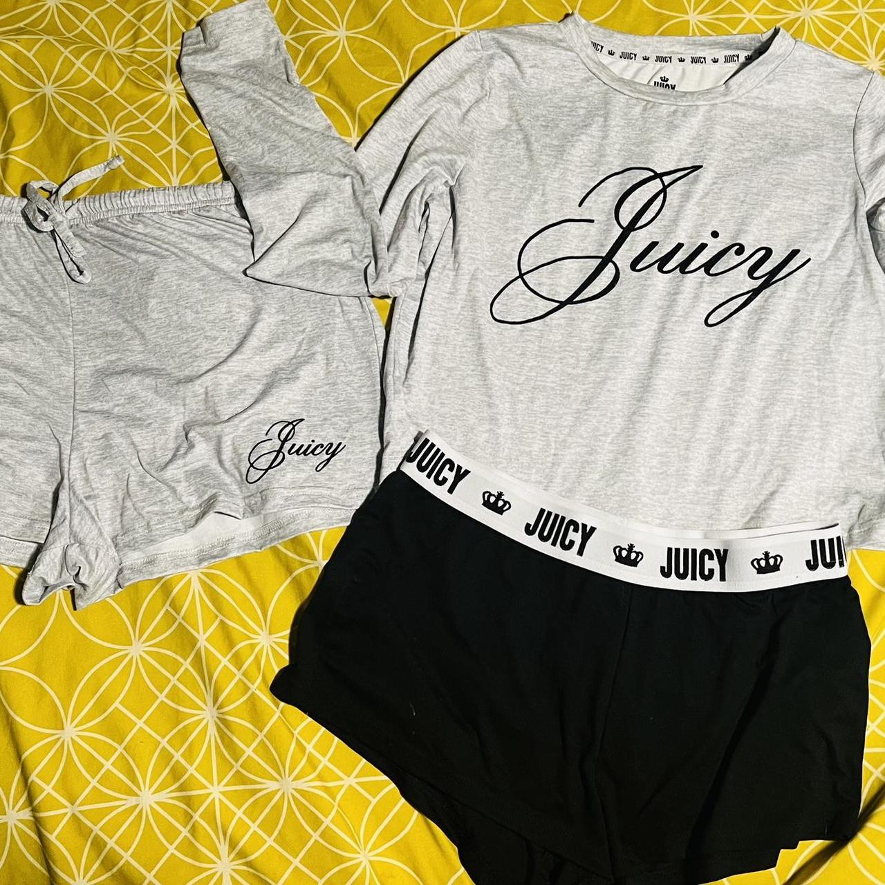 Juicy Couture Women's Grey Pajamas | Depop